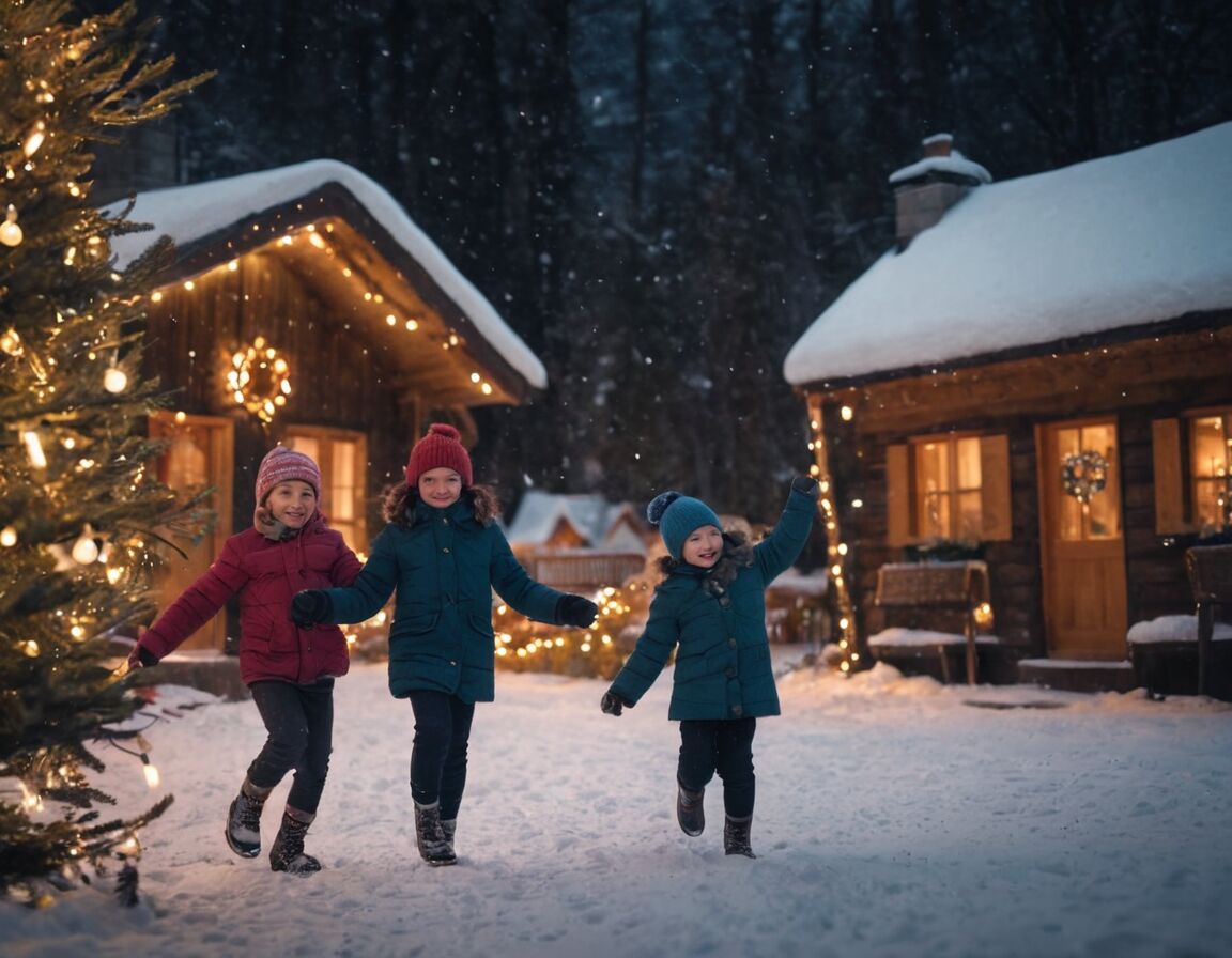 Schneeflocken tanzen in lyrischen Strophen   - Kurzes Gedicht zu Weihnachten: Kreative Ideen für die Festzeit