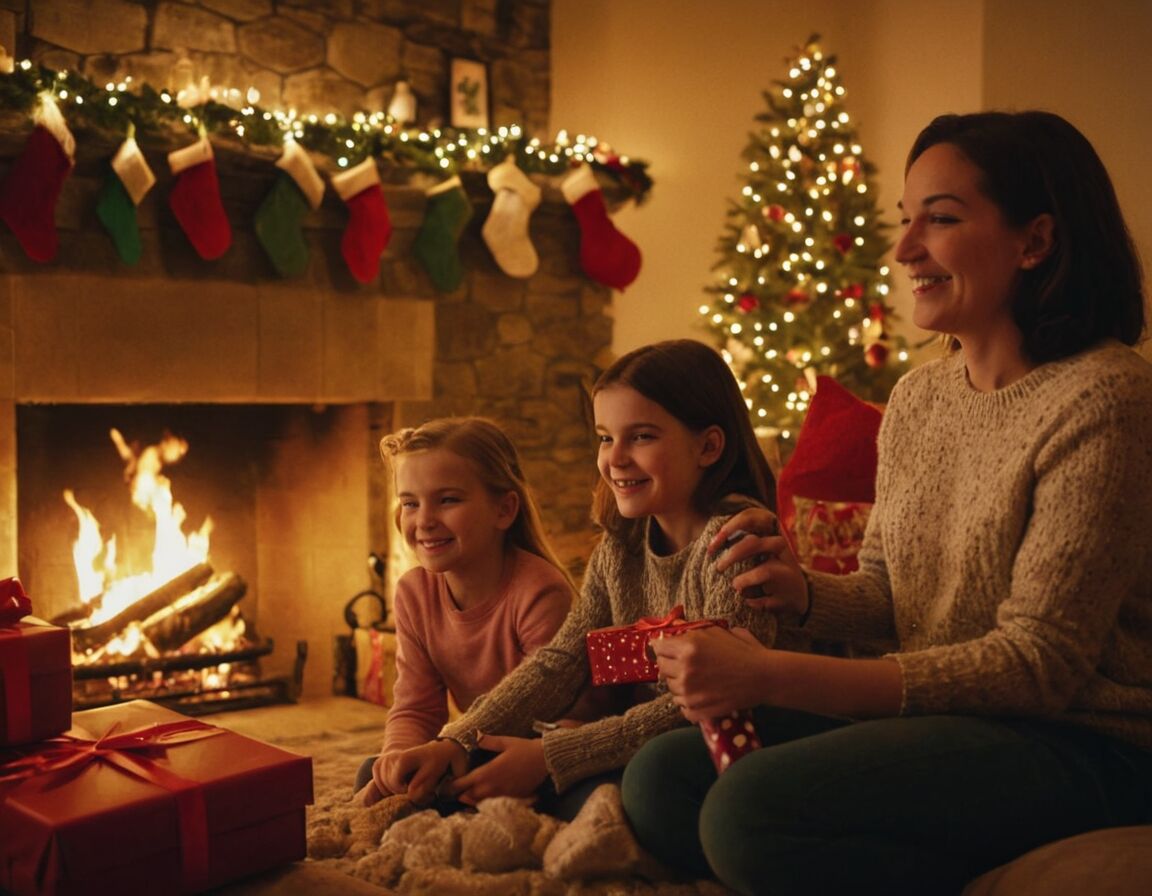 Situationskomik bei weihnachtlicher Geschenkübergabe - Lustige, kurze Weihnachtsgedichte: Humor unter dem Weihnachtsbaum