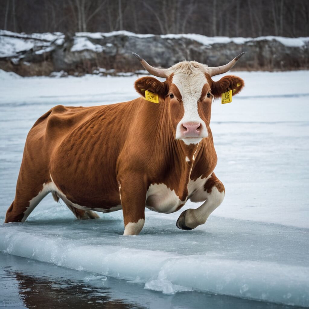 Die Kuh vom Eis holen: Bedeutung und Ursprung der Redewendung