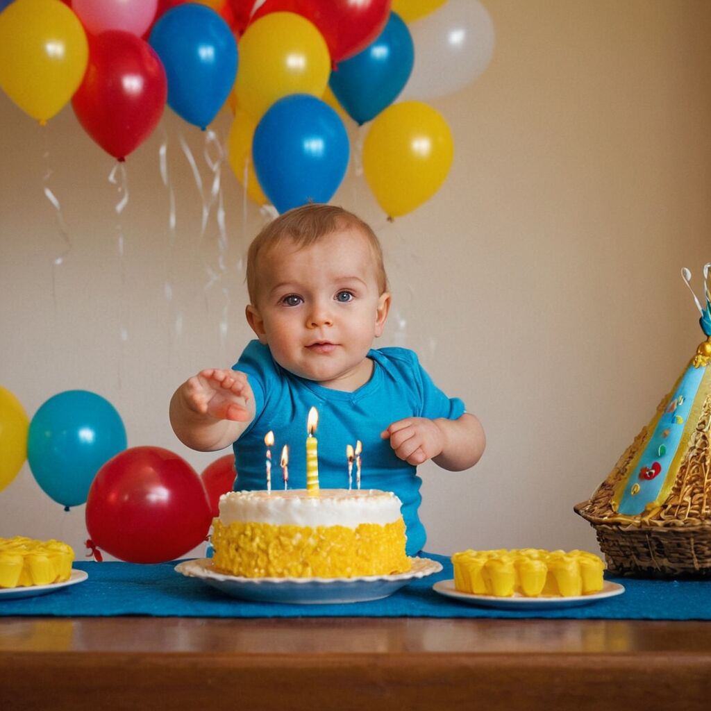 Alles Gute zum 1. Geburtstag für einen Jungen: Süße Gratulationsideen