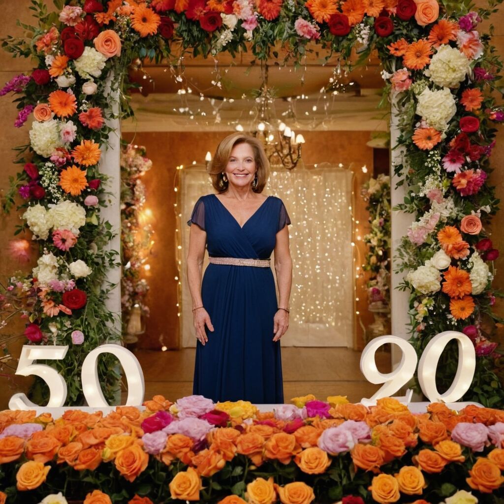 Zum 50. Geburtstag einer Frau: Sprüche, die berühren und begeistern