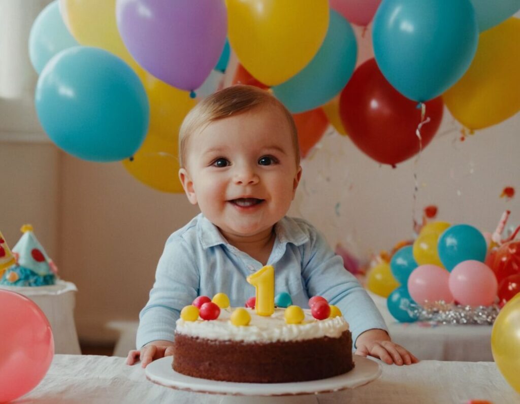Lustige Sprüche zum 1. Geburtstag: Spaß für Groß und Klein