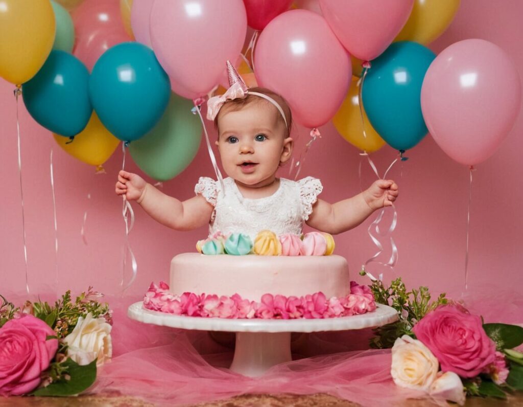 Geburtstagswünsche zum 1. Geburtstag für ein Mädchen: Liebenswerte Ideen